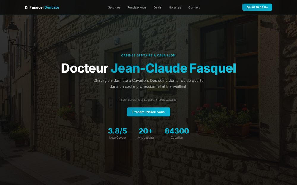 Démo Cabinet Dr Fasquel