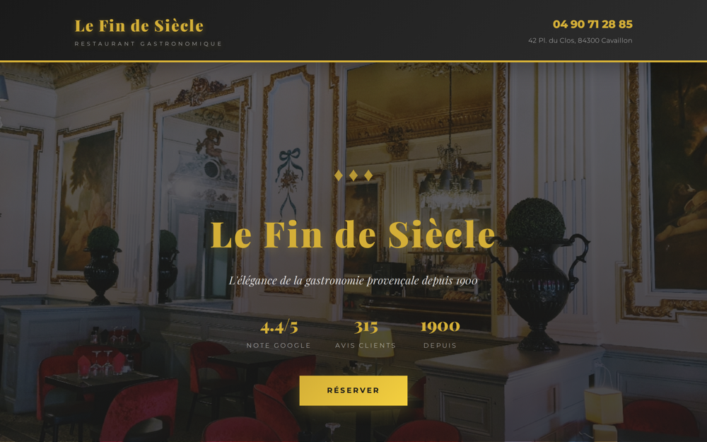 Démo Le Fin de Siècle